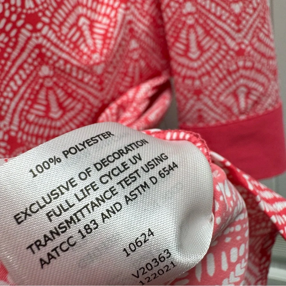 Coolibar UPF 50+ Women's Calvada Cover-Up Dress Sun Protective Pink Small S - Picture 9 of 11